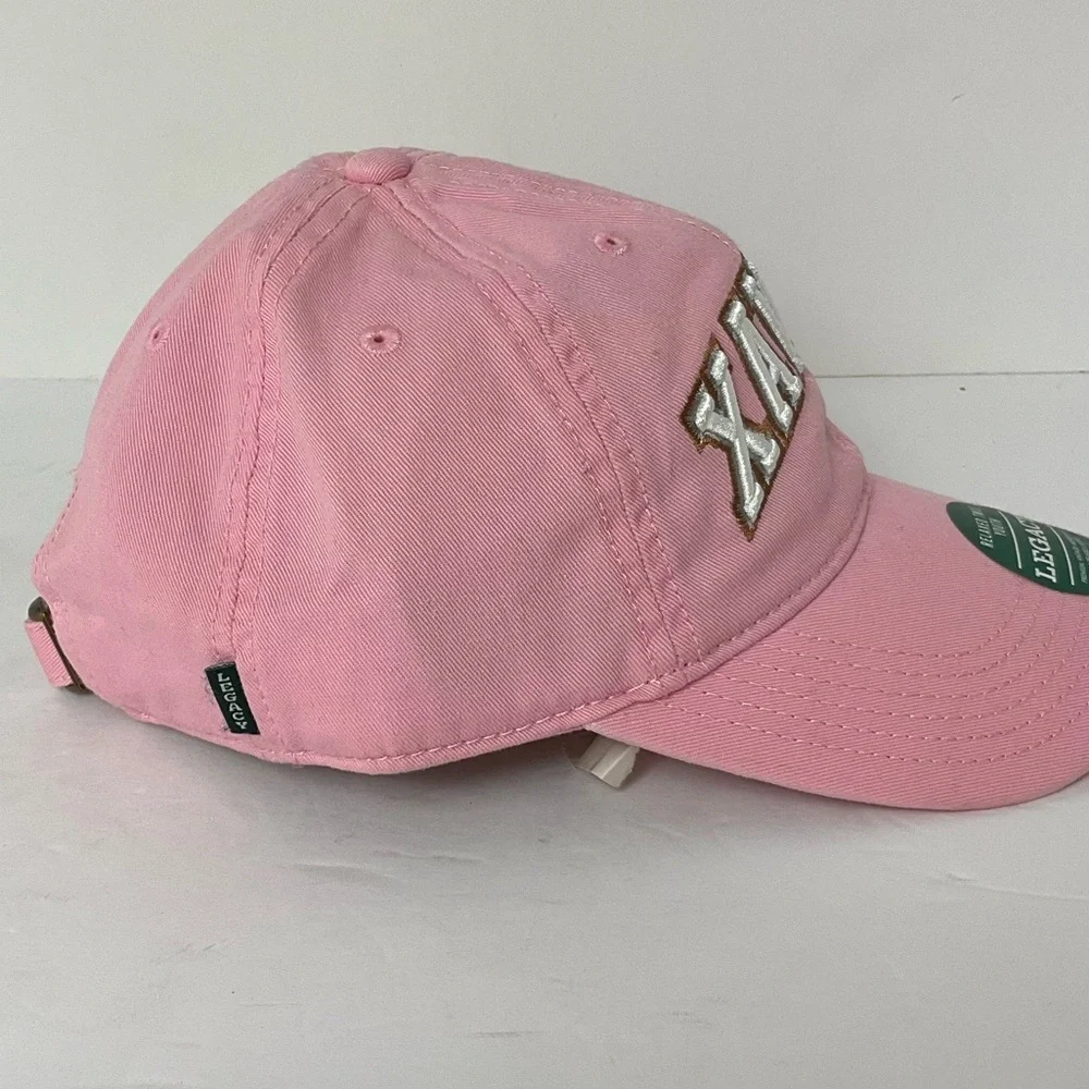 LEGACY Xavier U HBCU Light Pink Baseball Hat NWT Cotton Dad Cap Youth Adjustable